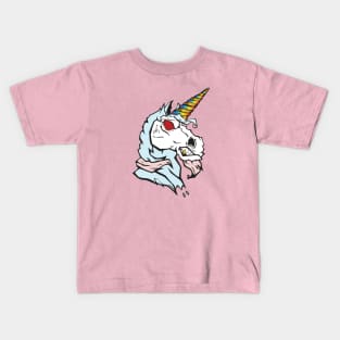 Red-Eyed Unicorn Kids T-Shirt